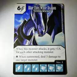 Yu-Gi-Oh! Dice Masters: Series 1 * BLUE-EYES WHITE DRAGON * Cards + Max Dice - Image 4