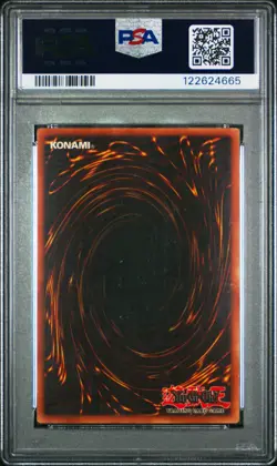 2002 YU-GI-OH! LOB-LEGEND OF BLUE EYES WHITE DRAGON #000 TRI-HORNED DRAGON PSA 2 - Image 2