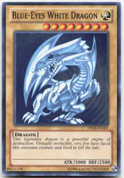 Blue-Eyes White Dragon DPKB-EN001 Duelist Pack: Kaiba Yu-Gi-Oh Unlimited HP - Image 1