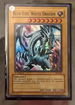Konami Yu-Gi-Oh! Blue-Eyes White Dragon SKE-001 1st Ed Holo Ultra Rare - Image 1