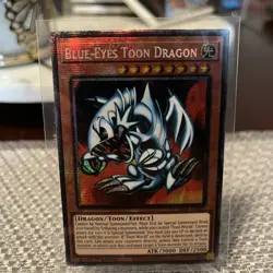 Konami Yu-Gi-Oh Toon Chaos Blue-Eyes Toon Dragon RA05 STARLIGHT Foil 3000/2500 - Image 1