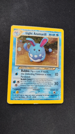 Light Azumarill 13/105 - Neo Destiny - Holo MP *Swirl* - Image 4