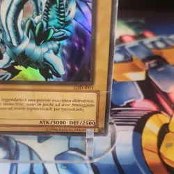 Konami Yu-Gi-Oh! Blue-Eyes White Dragon LOB Secret Rare 1st Edition IT - Image 5