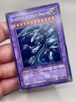 Yu-Gi-Oh! Blue-Eyes Ultimate Dragon SECRET RARE JMP-EN005 Limited Edition | MINT - Image 3