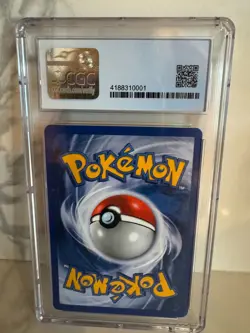 Pikachu Birthday CGC Universal 9 Pokemon 2000 Black Star Promos 24 HOLO - Image 2