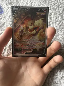 Flareon V – SWSH179 Black Star Promo – Near Mint – Pokemon TCG - Image 1