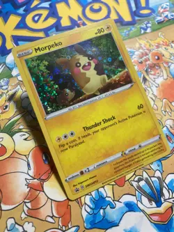 Morpeko SWSH012 Promo SWSH Black Star Pokemon TCG Near Mint - Image 2