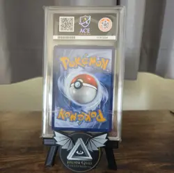 Cynthia’s Garchomp ex SVP 204 Black Star Promo Graded Pokemon TCG Card Ace 10 - Image 2