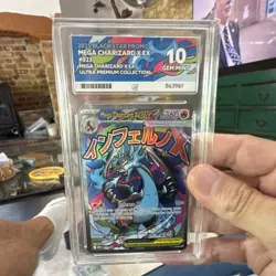Mega Charizard X EX 023 Black Star Promo Gem Mint 10 UPC Graded Pokemon Card - Image 4