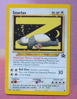 1999 Pokemon Wizards Black Star Promos Snorlax #49 (Near Mint) - Image 1