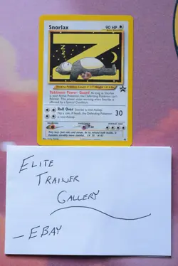 1999 Pokemon Wizards Black Star Promos Snorlax #49 (Near Mint) - Image 2