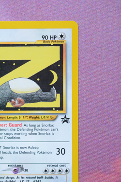 1999 Pokemon Wizards Black Star Promos Snorlax #49 (Near Mint) - Image 4