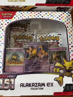 Pokemon TCG Scarlet Violet 151 Sealed Lot Bundle Zapdos EX Alakazam Mini Tin New - Image 3