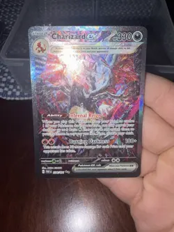 Pokemon TCG Charizard EX Paldean Fates Sir 234/091 Special Illustration Rare - Image 1