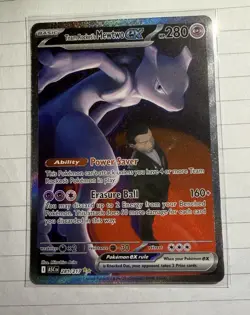 Pokemon TCG Team Rockets Mewtwo EX 281/217 Secret Rare [Very Likely PSA 10!] - Image 1