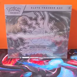 Pokemon TCG Mega Evolution Pitch Black Elite Trainer Box English - Image 1