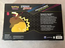 Pokemon TCG Crown Zenith Pikachu Vmax Special Collection Box - Factory Sealed - Image 2