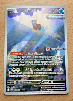 Iron Bundle #066 (Pokemon Center Exclusive) Scarlet & Violet Paradox Rift promo - Image 1