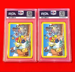 PSA 10 Mario Luigi Pikachu Playing Cards 2016 Joker Pokemon Center - Image 2