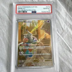 The Pokemon Company Mimikyu 075 SV Promo Cards Holo EN 2024 PSA 10 - Image 1