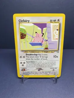 Pokemon TCG Clefairy 30/64 Neo Genesis Unlimited Common Regular English 2000 - Image 1
