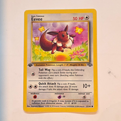Pokemon TCG Eevee 51/64 Jungle 1st Edition Regular Common 1999 English 50HP - Image 1