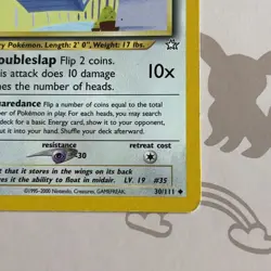 Pokemon TCG Clefairy Neo Genesis Uncommon Card 30/111 Regular Non Holo - Image 3