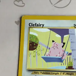 Pokemon TCG Clefairy Neo Genesis Uncommon Card 30/111 Regular Non Holo - Image 5