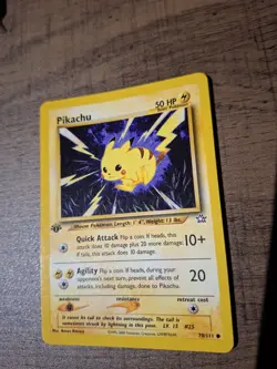 1st Edition Pikachu Neo Genesis 70/111 English 2000 Pokemon TCG - Image 2