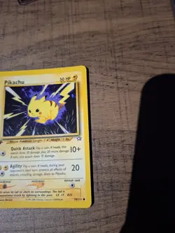 1st Edition Pikachu Neo Genesis 70/111 English 2000 Pokemon TCG - Image 3