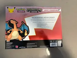 Pokemon 25th Annivers Celebrations Lance's Charizard V Collection BOX SEALED 820650809392 - Image 3