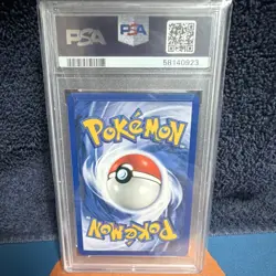 2000 Pokemon TCG Neo Genesis Fire Energy 107/111 1st Edition Regular PSA 9 - Image 2