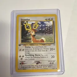 The Pokemon Company Pokemon Stantler Neo Genesis 76/111 Common 1st Edition 60HP - Image 1