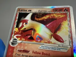 Latias ex (Delta Species) 95/101 Dragon Frontiers Holo Pokemon TCG DMG - Image 3