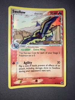 Pokemon TCG Swellow (Delta Species) EX Dragon Frontiers 40/101 Reverse Holo... - Image 1