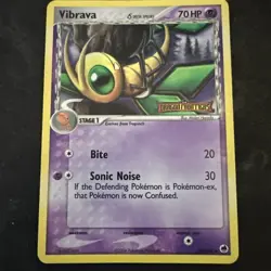 Vibrava (Delta Species) #42/101 - EX Dragon Frontiers Reverse Holo 2006 Pokemon - Image 1