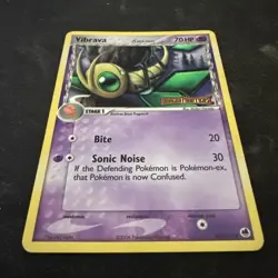 Vibrava (Delta Species) #42/101 - EX Dragon Frontiers Reverse Holo 2006 Pokemon - Image 2