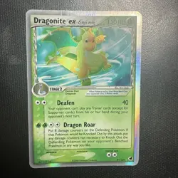 Pokemon TCG Dragonite EX Holo Rare Delta Species, Dragon Frontiers 91/101, 2006 - Image 1