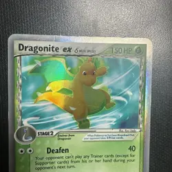 Pokemon TCG Dragonite EX Holo Rare Delta Species, Dragon Frontiers 91/101, 2006 - Image 5