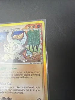 Pokemon TCG Pinsir Delta Species Dragon Frontiers [Holo] 9/101 CREASE - Image 3