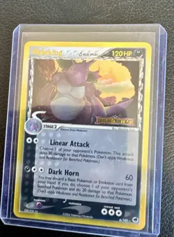 Pokemon Nidoking 6/101 EX Dragon Frontiers Holo Delta Rare ENG 120HP 2006 - Image 4