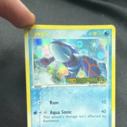 The Pokemon Company Pokemon TCG Kyogre 6/106 EX Emerald Reverse Holo Rare Eng - Image 2