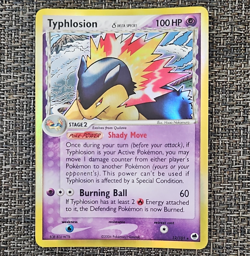 Typhlosion 12/101 Dragon Frontiers Delta Species Holo Rare English Pokemon 2006 - Image 1
