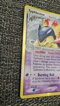 Typhlosion 12/101 Dragon Frontiers Delta Species Holo Rare English Pokemon 2006 - Image 2