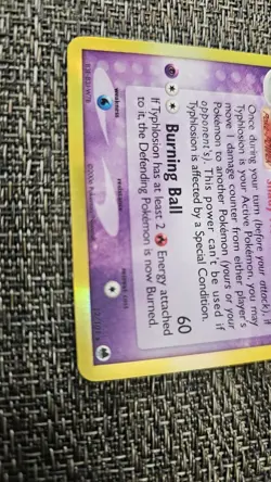Typhlosion 12/101 Dragon Frontiers Delta Species Holo Rare English Pokemon 2006 - Image 5