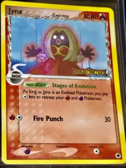 Jynx Delta Dragon Frontiers Reverse Holo Pokemon Card 17/101 LP RARE Fast Ship - Image 1