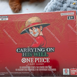Bandai Namco One Piece Card Game OP-13 Carrying On His Will English Booster Box - Image 1