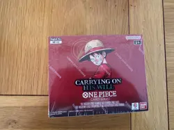 One Piece Card Game OP-13 Carrying On His Will English Booster Box Sealed - Image 2