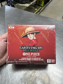 One Piece TCG Carrying On His Will Booster Box (OP-13) SEALED NEW English - Image 1