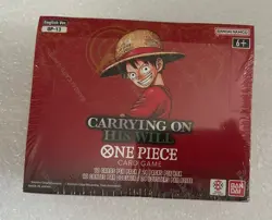 One Piece Carrying On His Will OP-13 Booster Box Factory Sealed English - Image 1